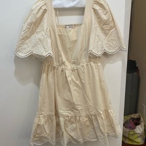English factory dress size small